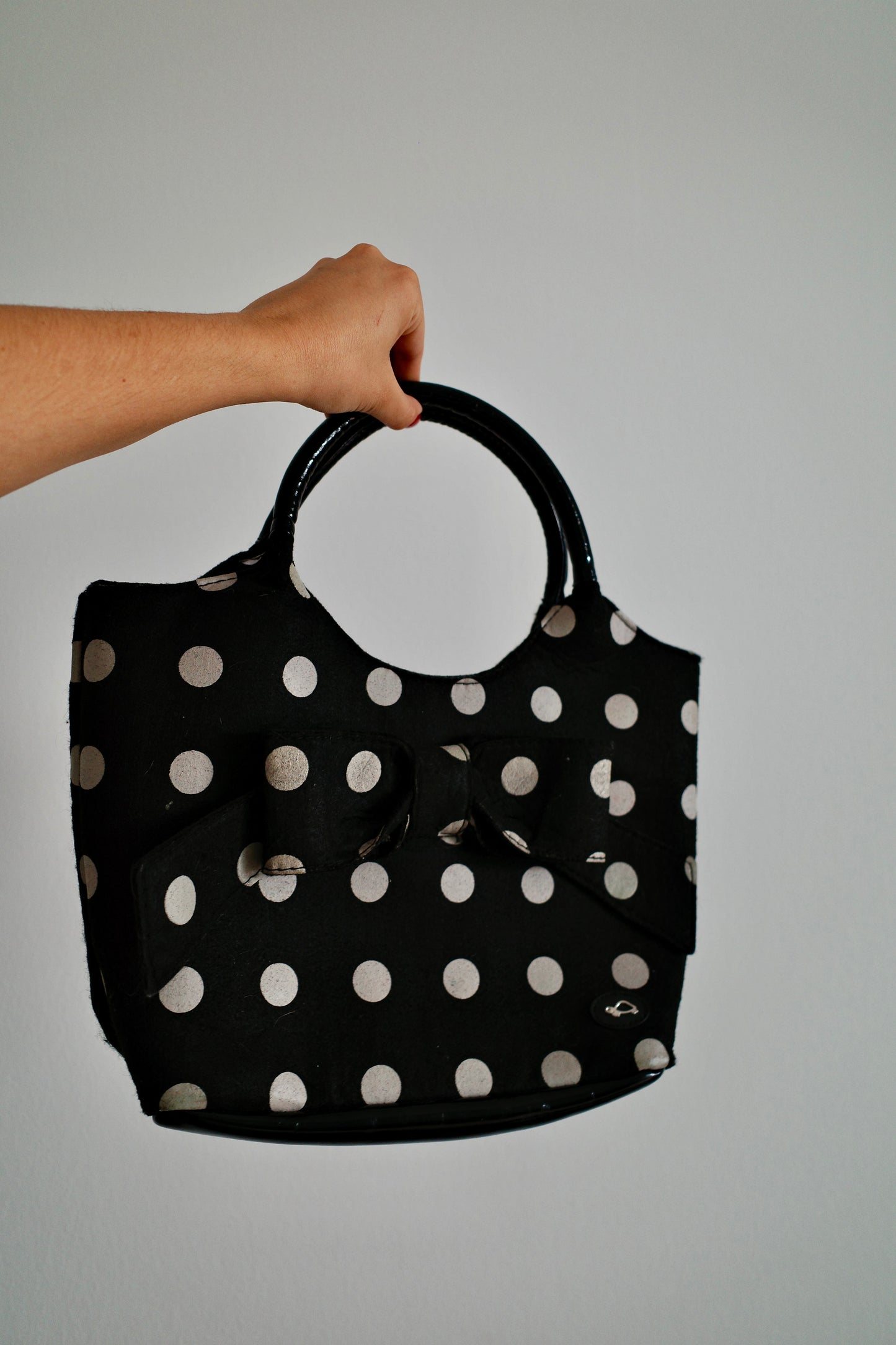 POLKA DOT HANDBAG