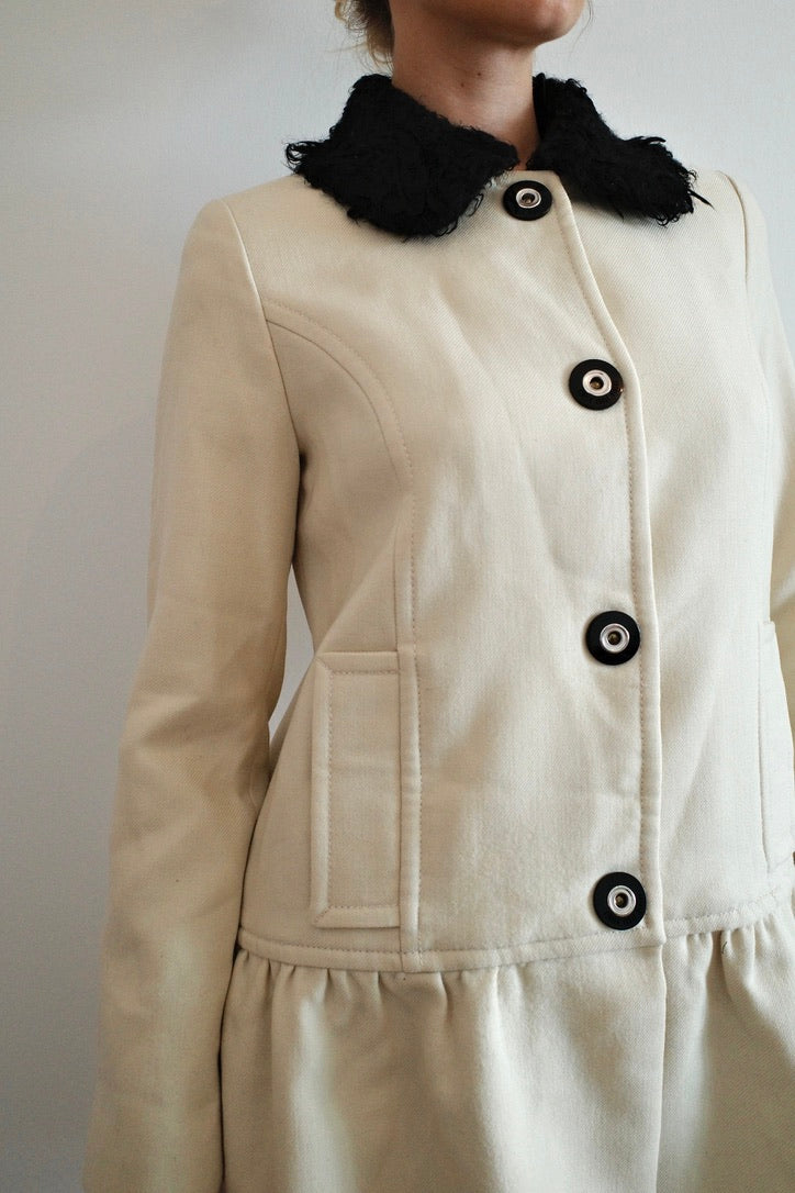 MINI WOOL COAT 60s