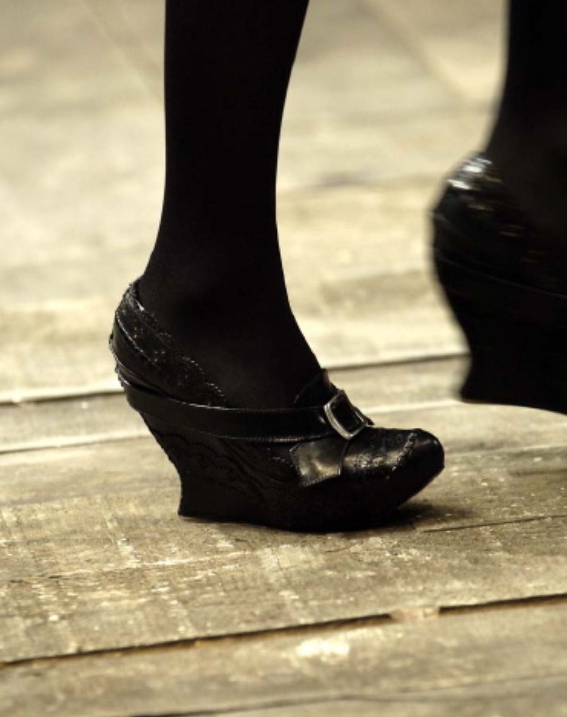 ALEXANDER MCQUEEN F/W 2006 PYTHON BOOTS