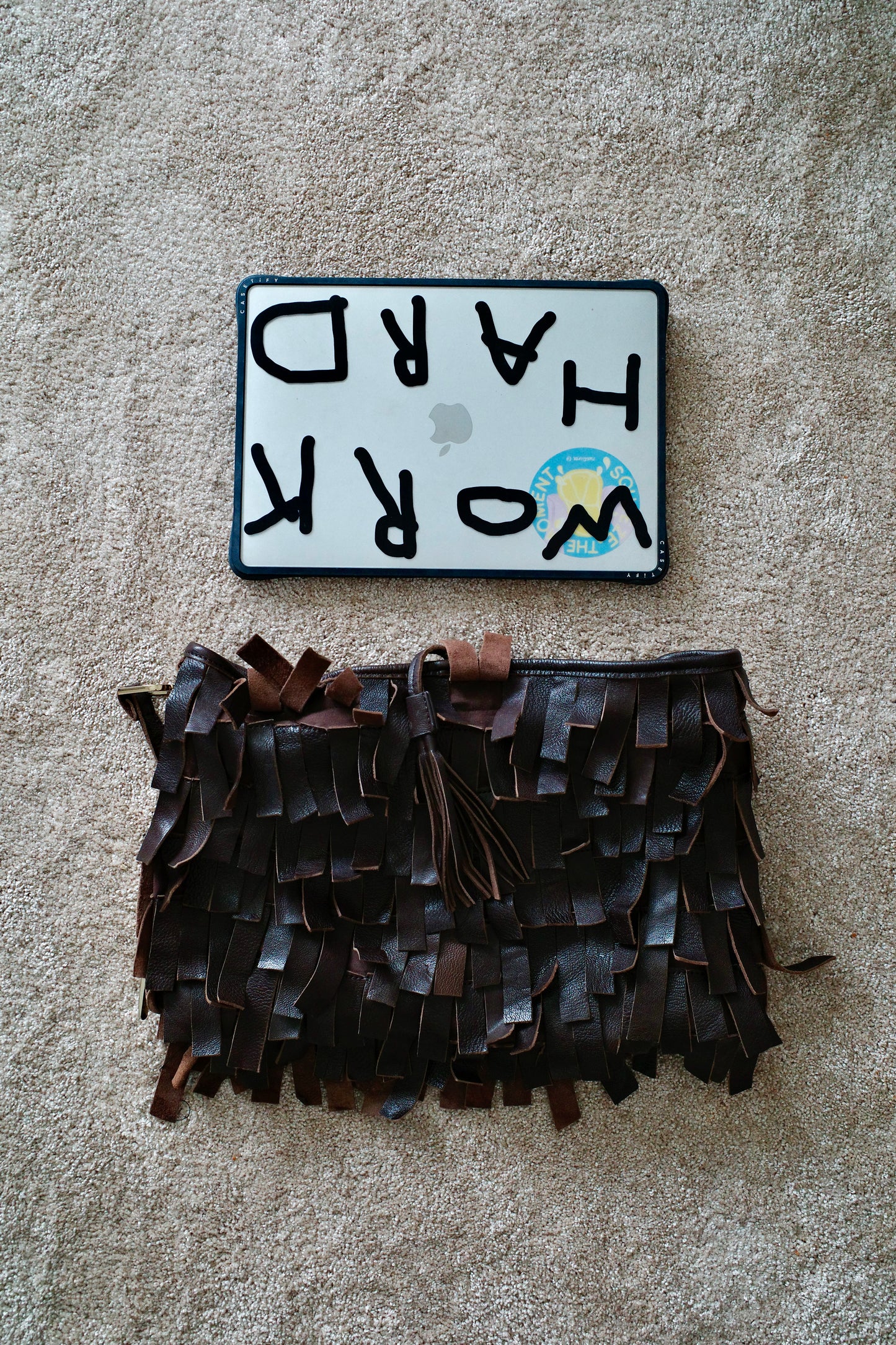 Vintage Fringe Bag