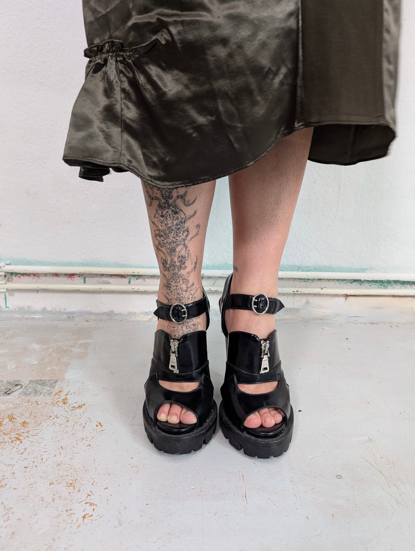 PRADA F/W2013 CLOG HEELS