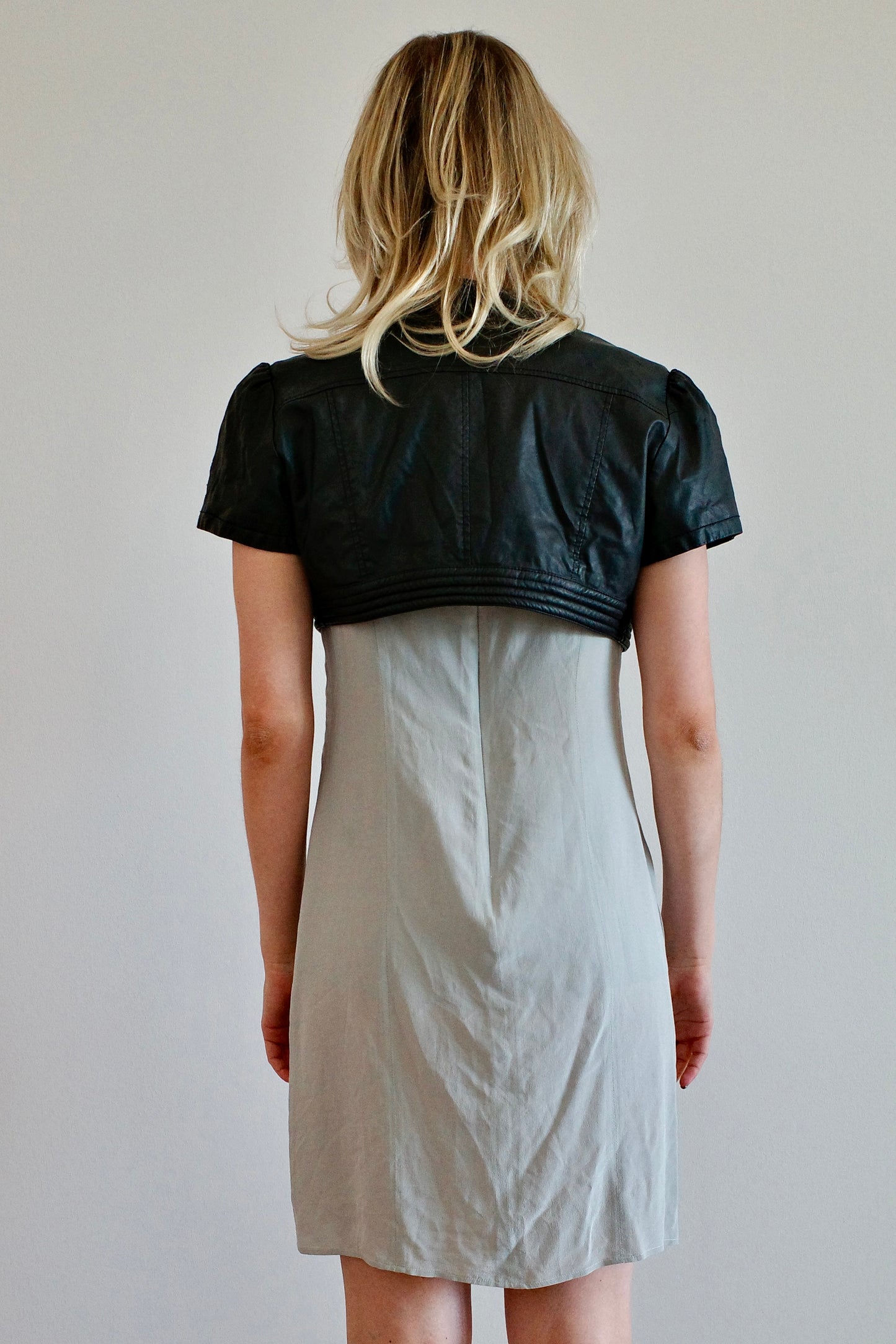 VINTAGE LEATHER BOLERO