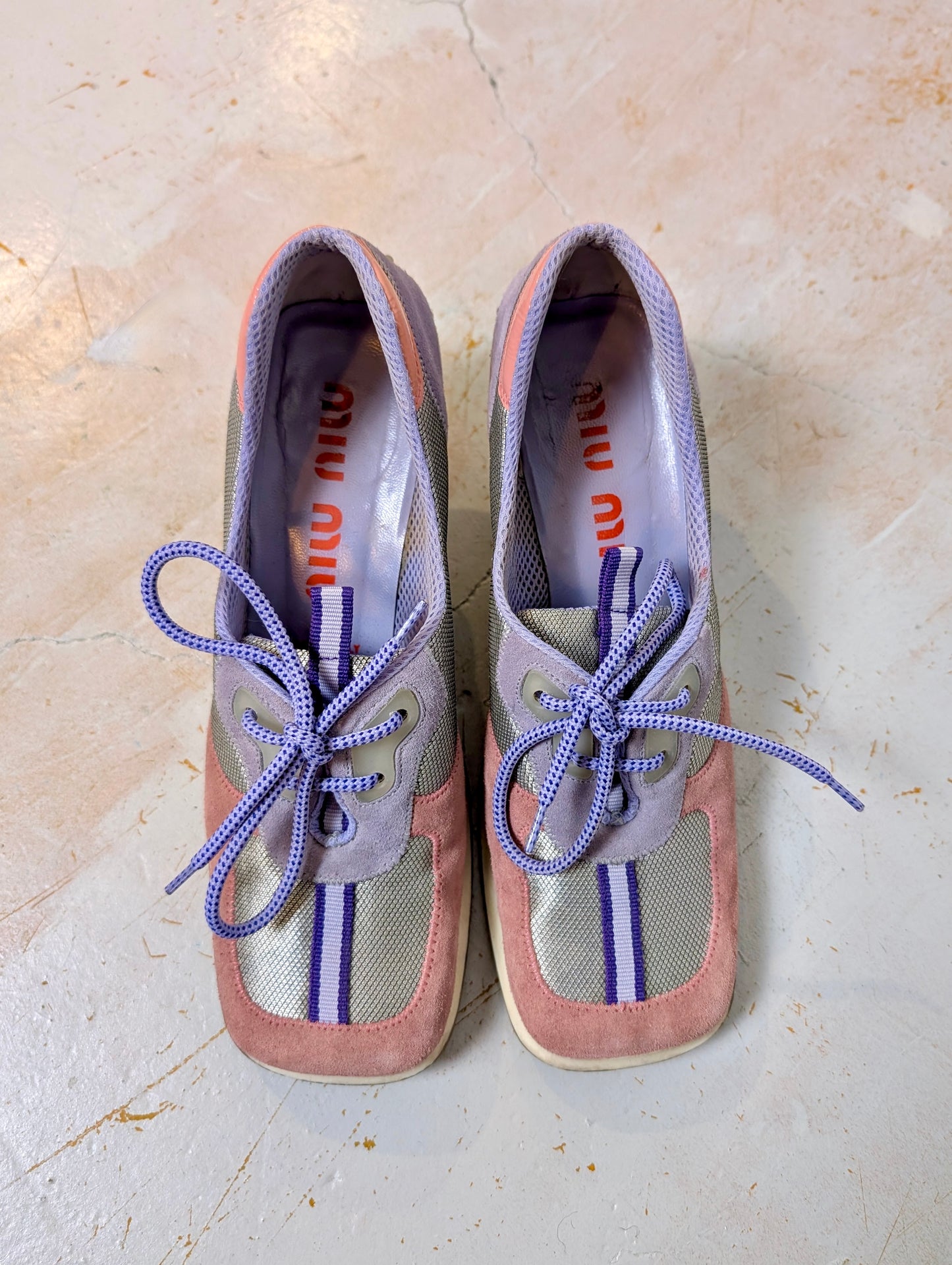 MIU MIU F/W1999 BUBBLE SNEAKER HEELS