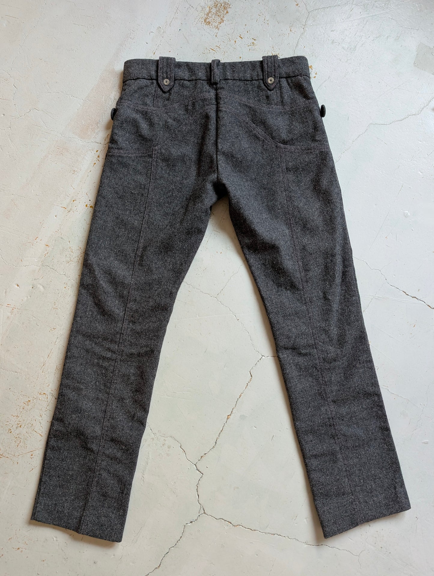 ROBERTO CAVALLI WOOL PANTS