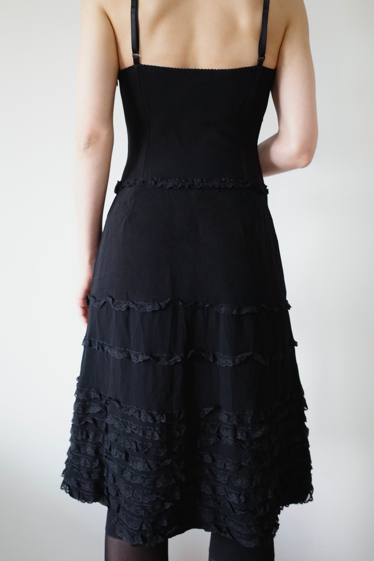 MOSCHINO F/W 2000 CORSET DRESS