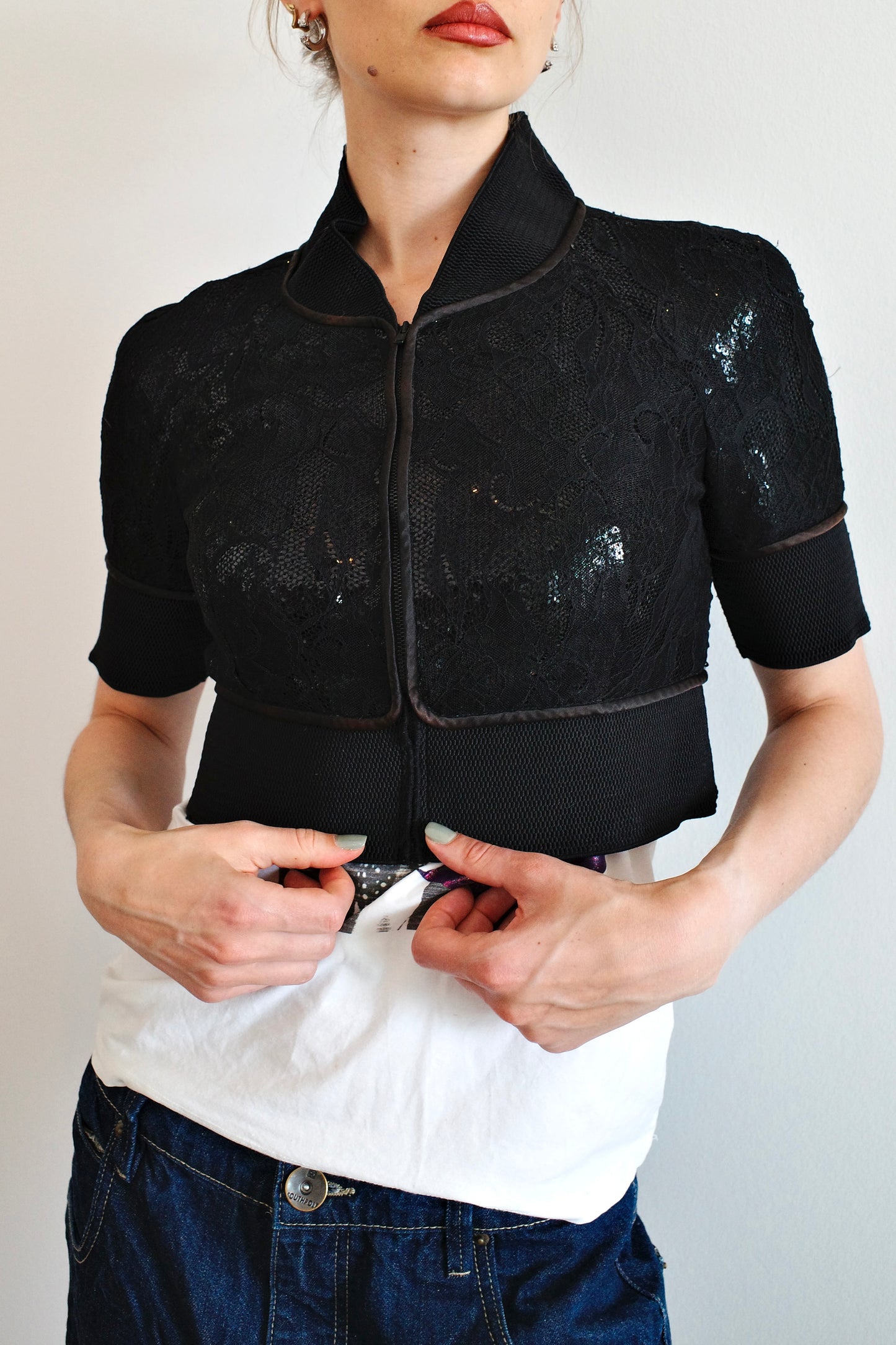 VIVIENNE TAM SEQUIN VEST