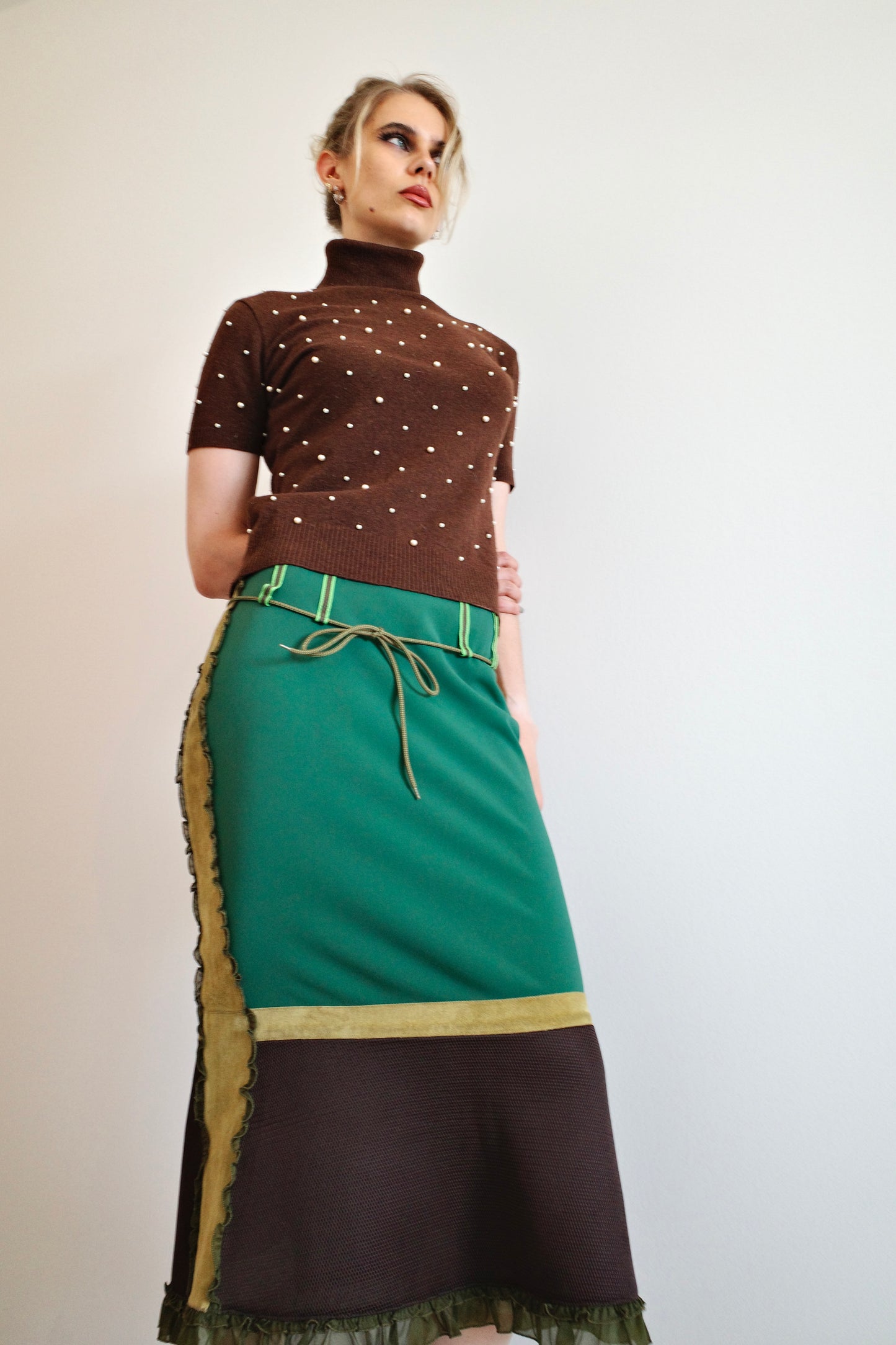 MIU MIU F/W1999 MESH SKIRT