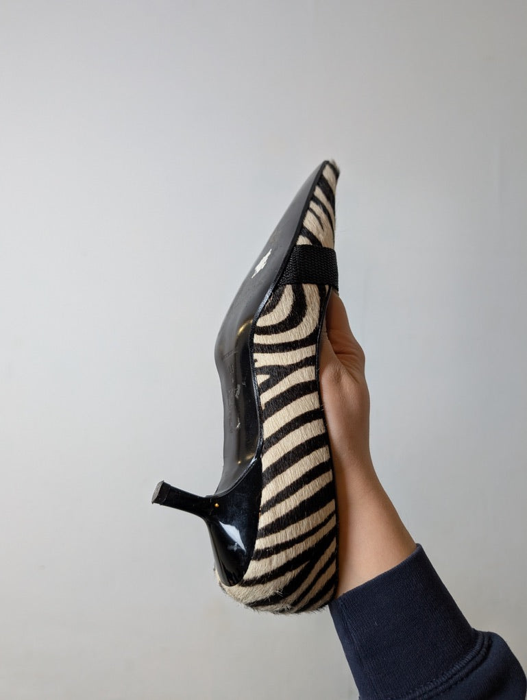 Alain Manoukian Zebra Mules