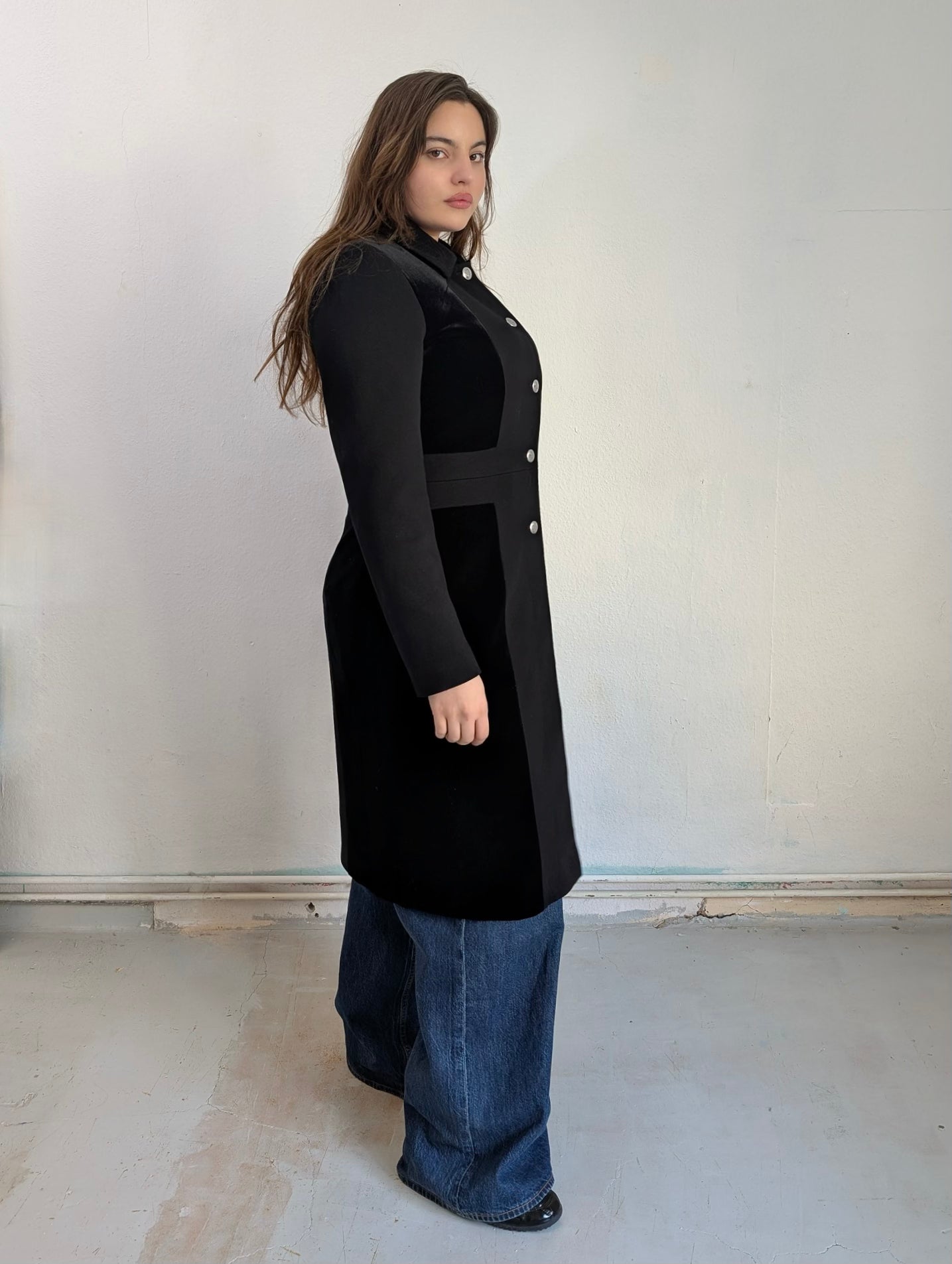 BLUMARINE VELVET COAT