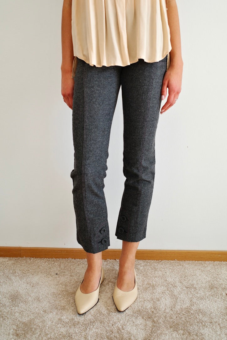 ROBERTO CAVALLI WOOL PANTS