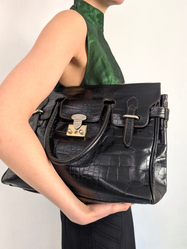 Vintage Supersize "Birkin"