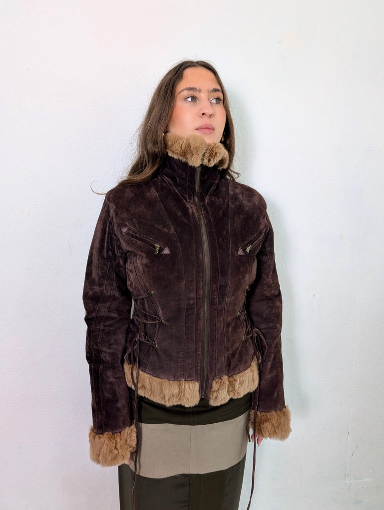 Conbipel Fitted Leatherjacket