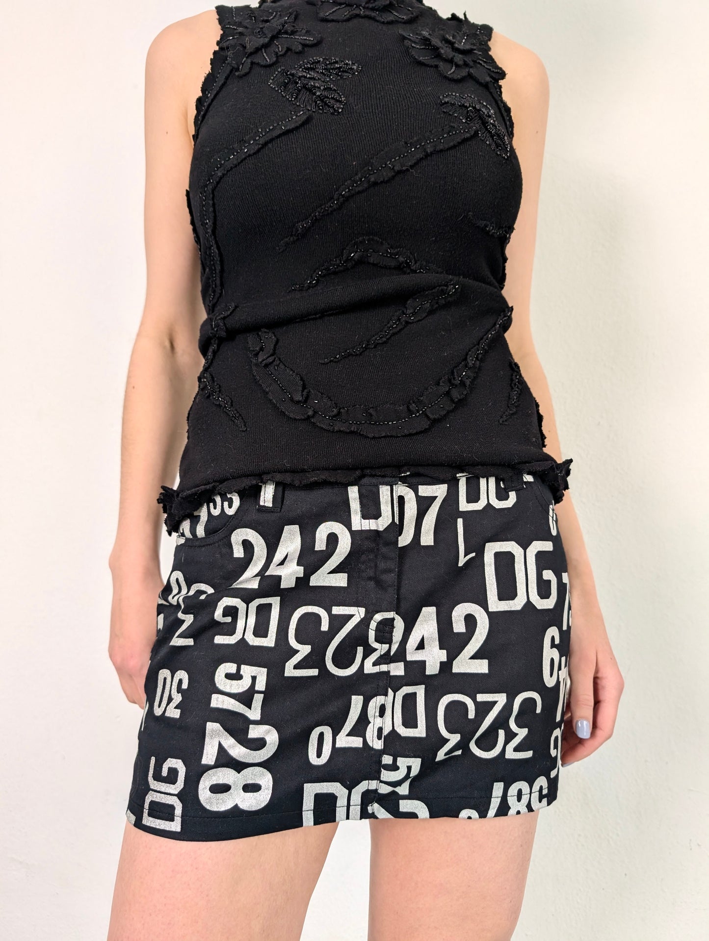 Dolce & Gabbana Print Miniskirt