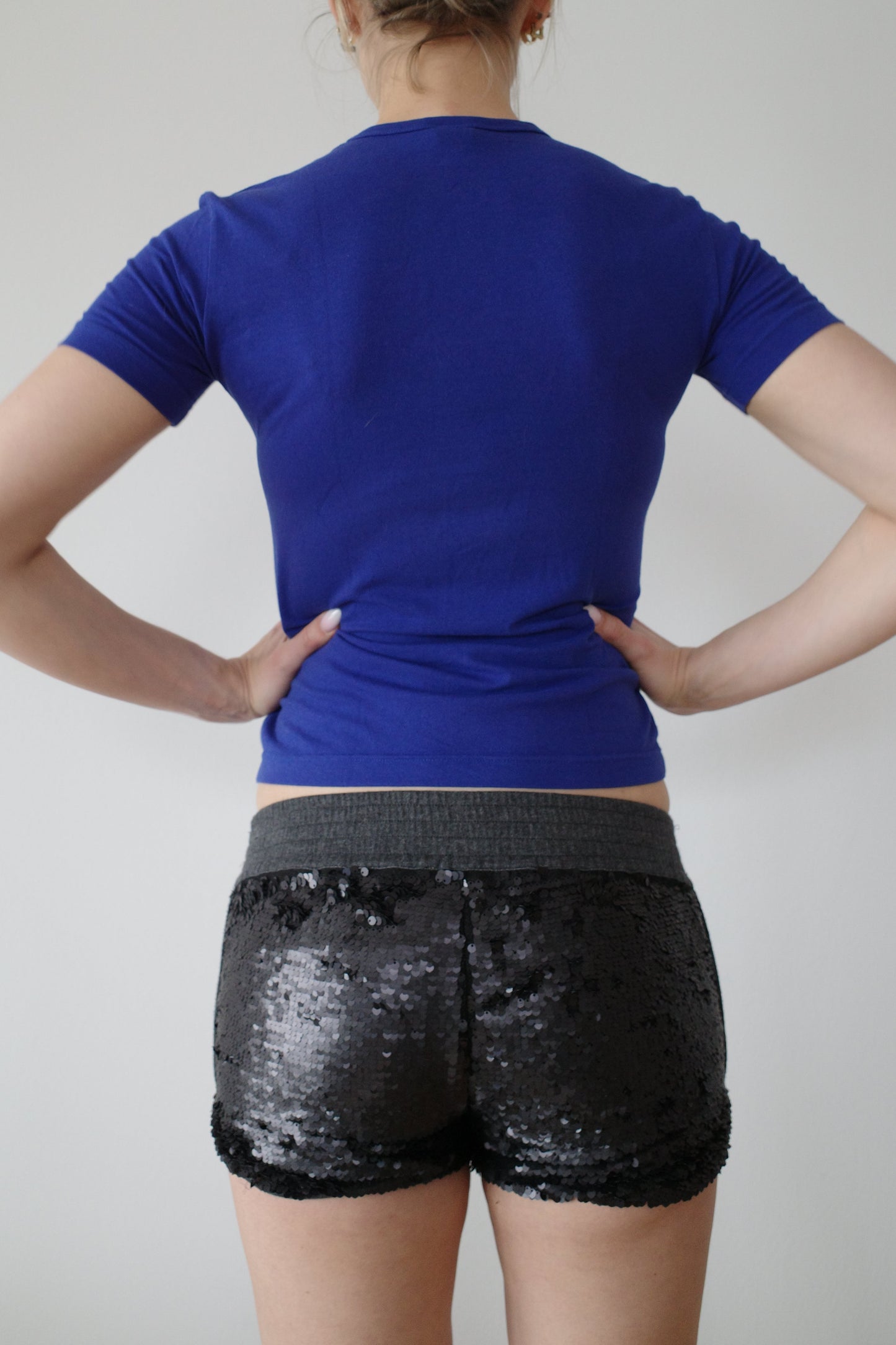 PATRIZIA PEPE SEQUIN SHORTS