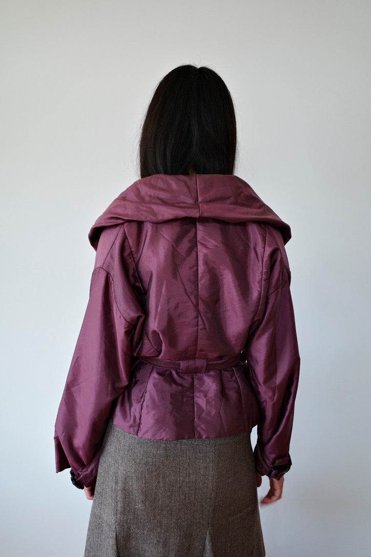 BELTED PUFFER JACKET