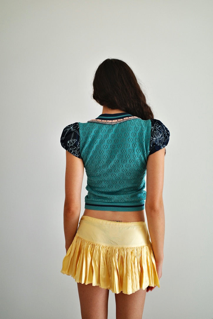 ANNA PIANURA VINTAGE KNIT SHIRT