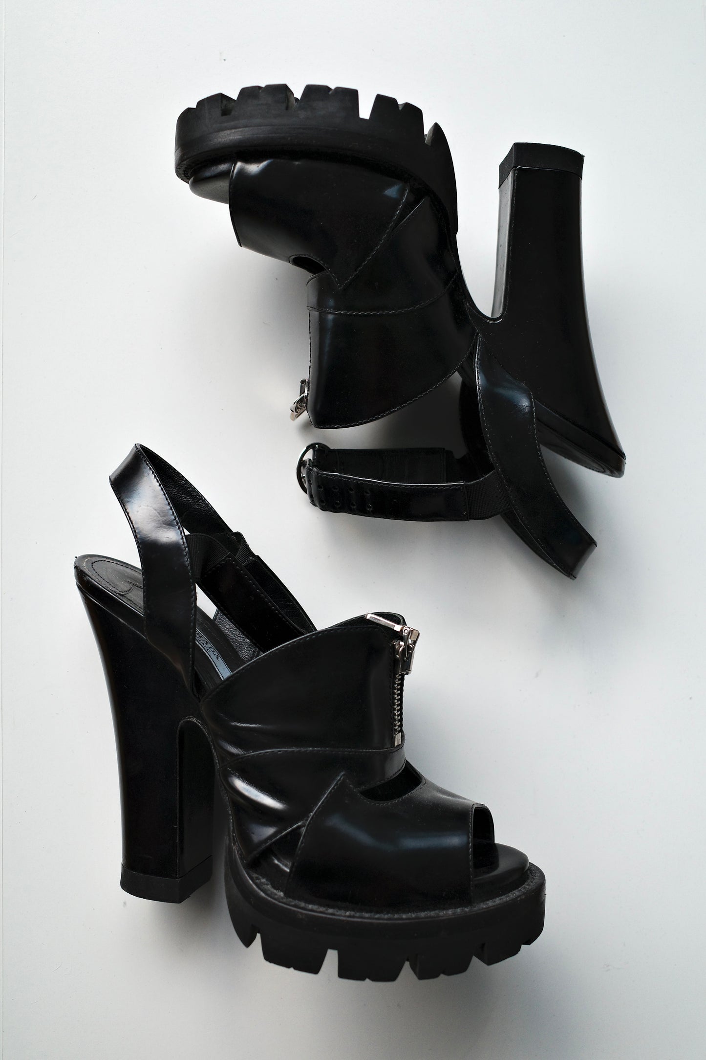 PRADA F/W2013 CLOG HEELS