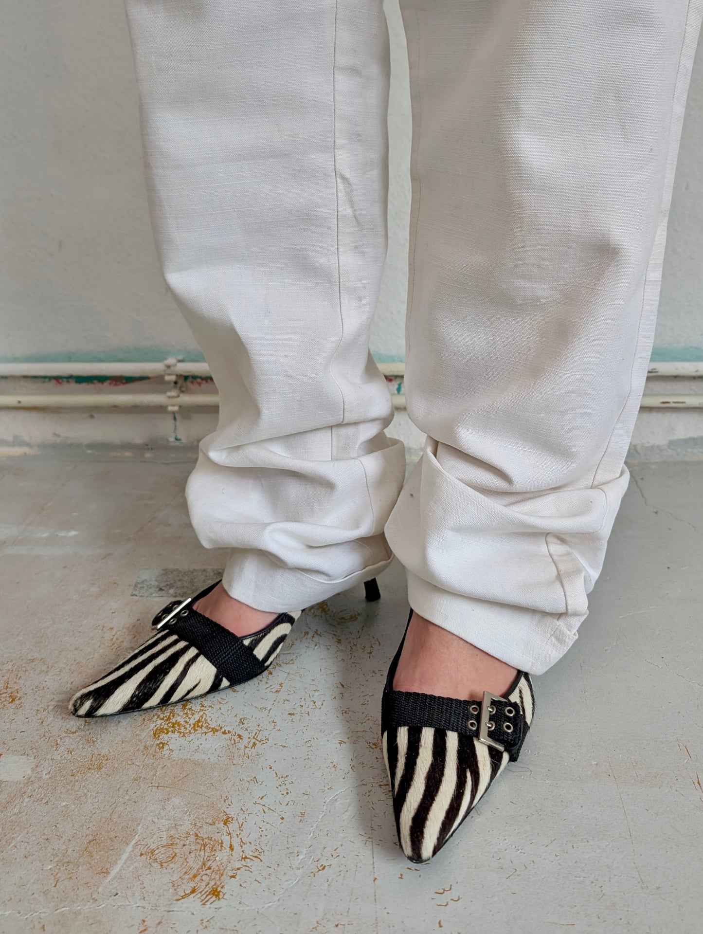 Alain Manoukian Zebra Mules