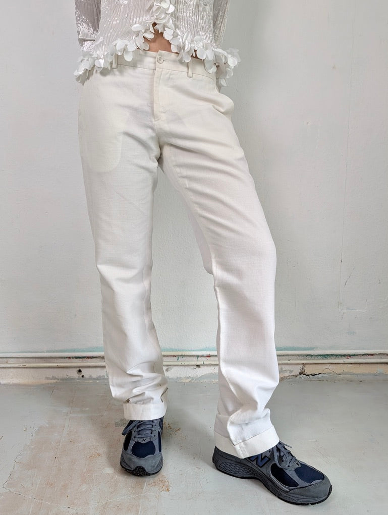 DOLCE & GABBANA WHITE DENIM