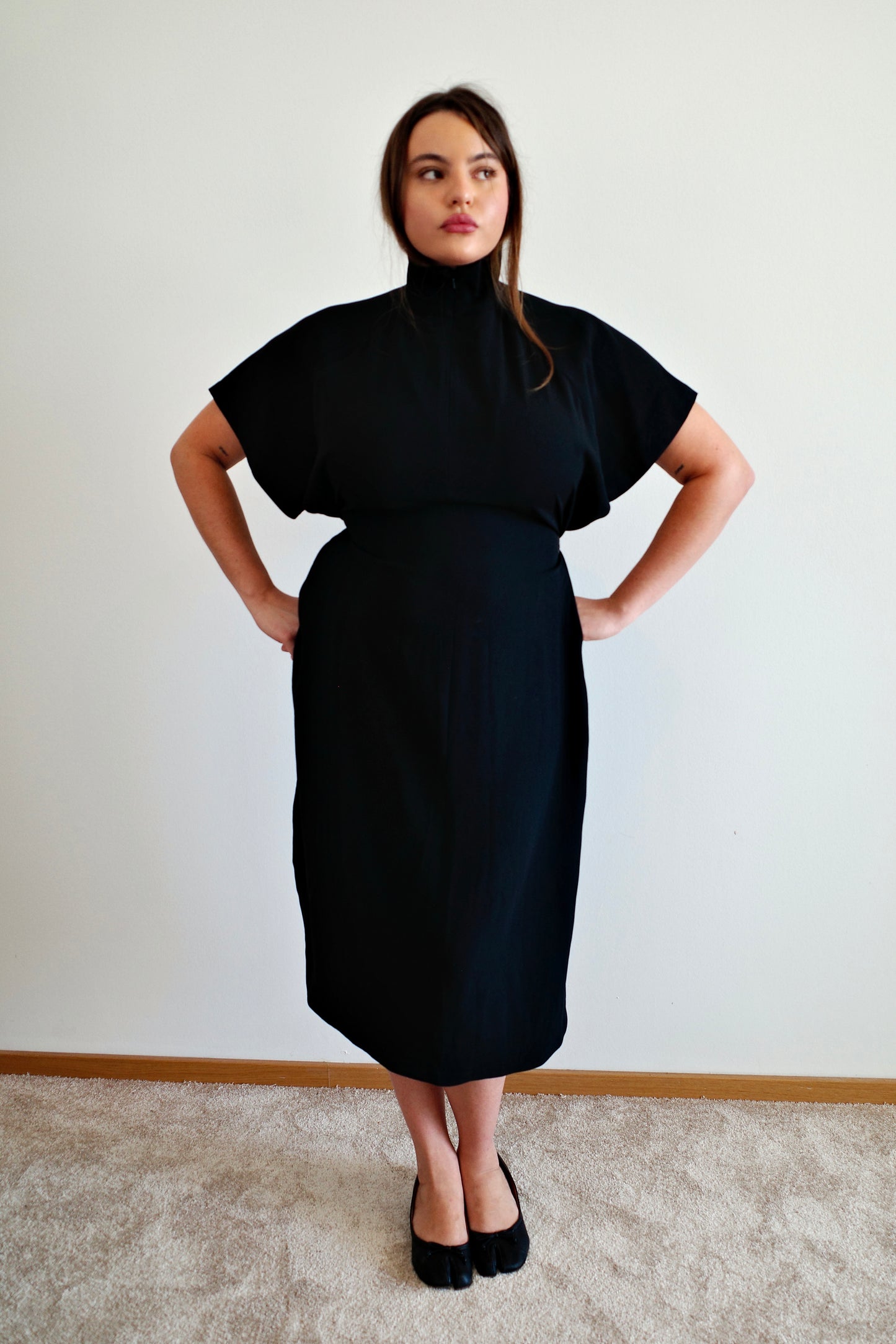 FILIPPA K SCULPTURED DRESS