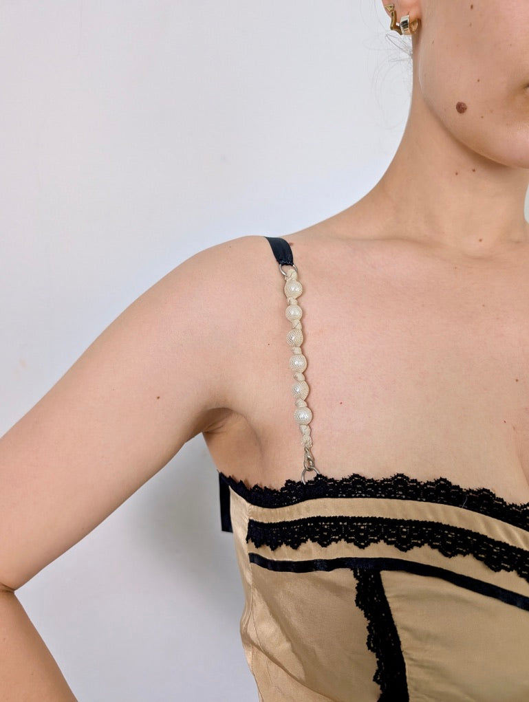 Golden Strap Corset