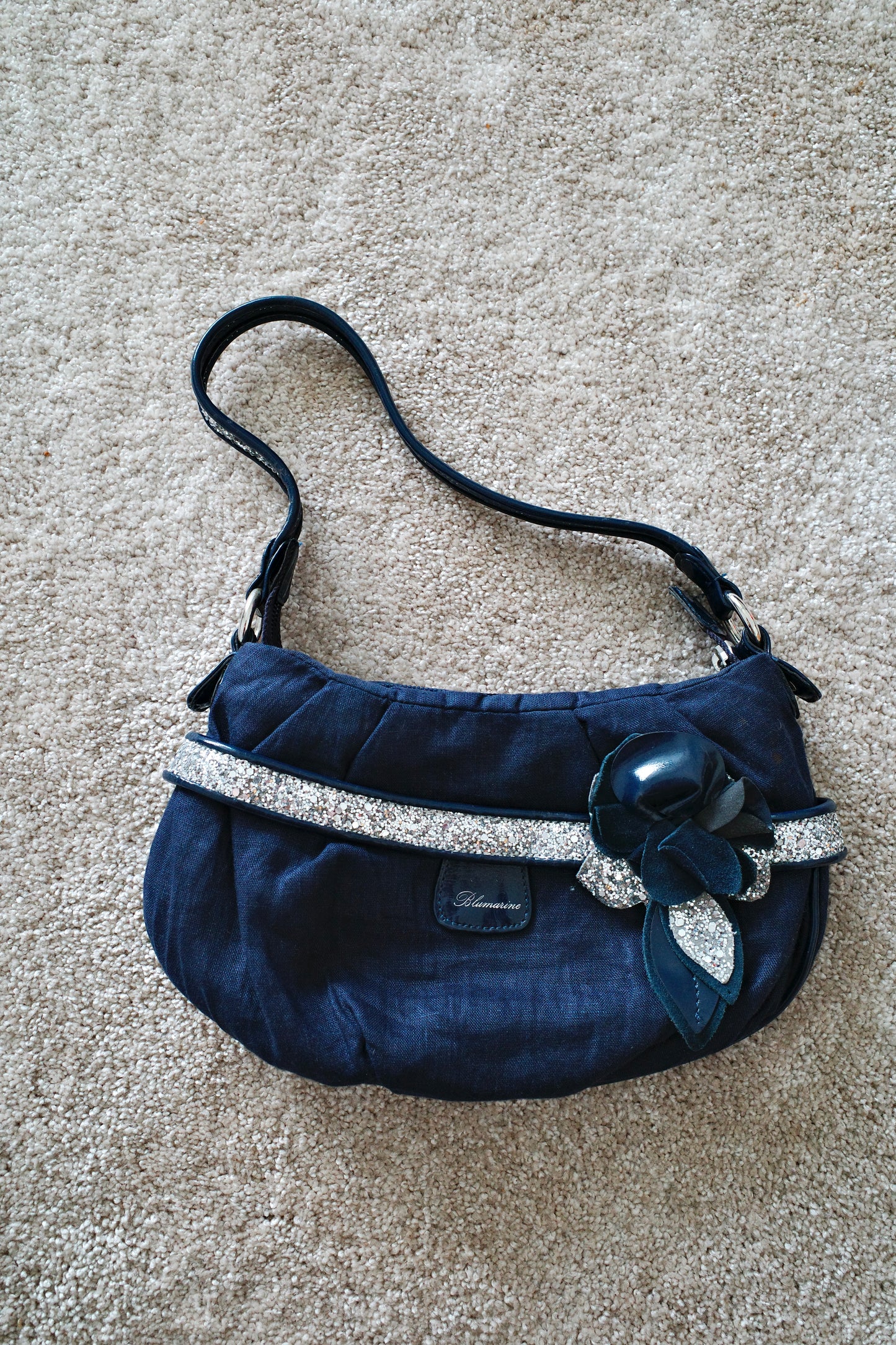 BLUMARINE DENIM HANDBAG