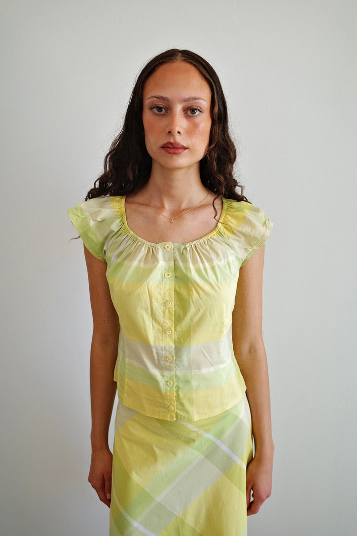 KOOKAÏ CHECKERED BLOUSE (2/2)