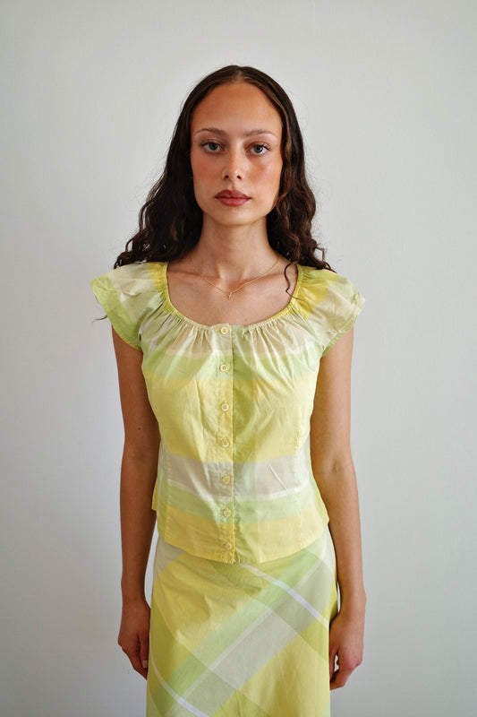 KOOKAÏ CHECKERED BLOUSE (2/2)