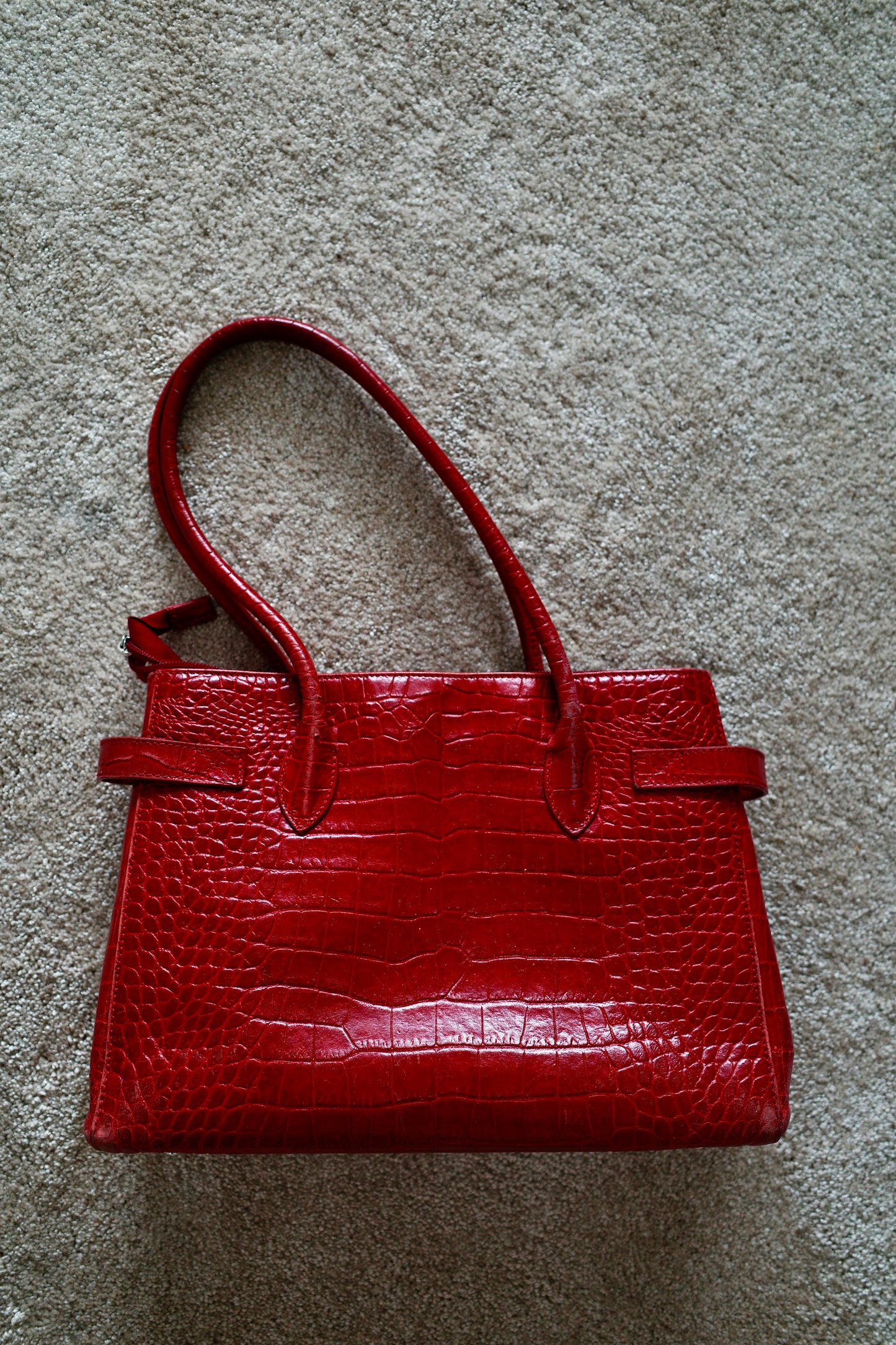 CROCODILE FIRKIN BAG