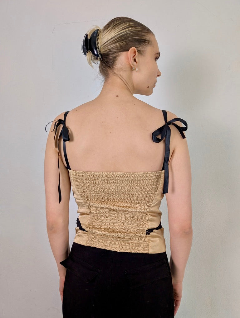 Golden Strap Corset