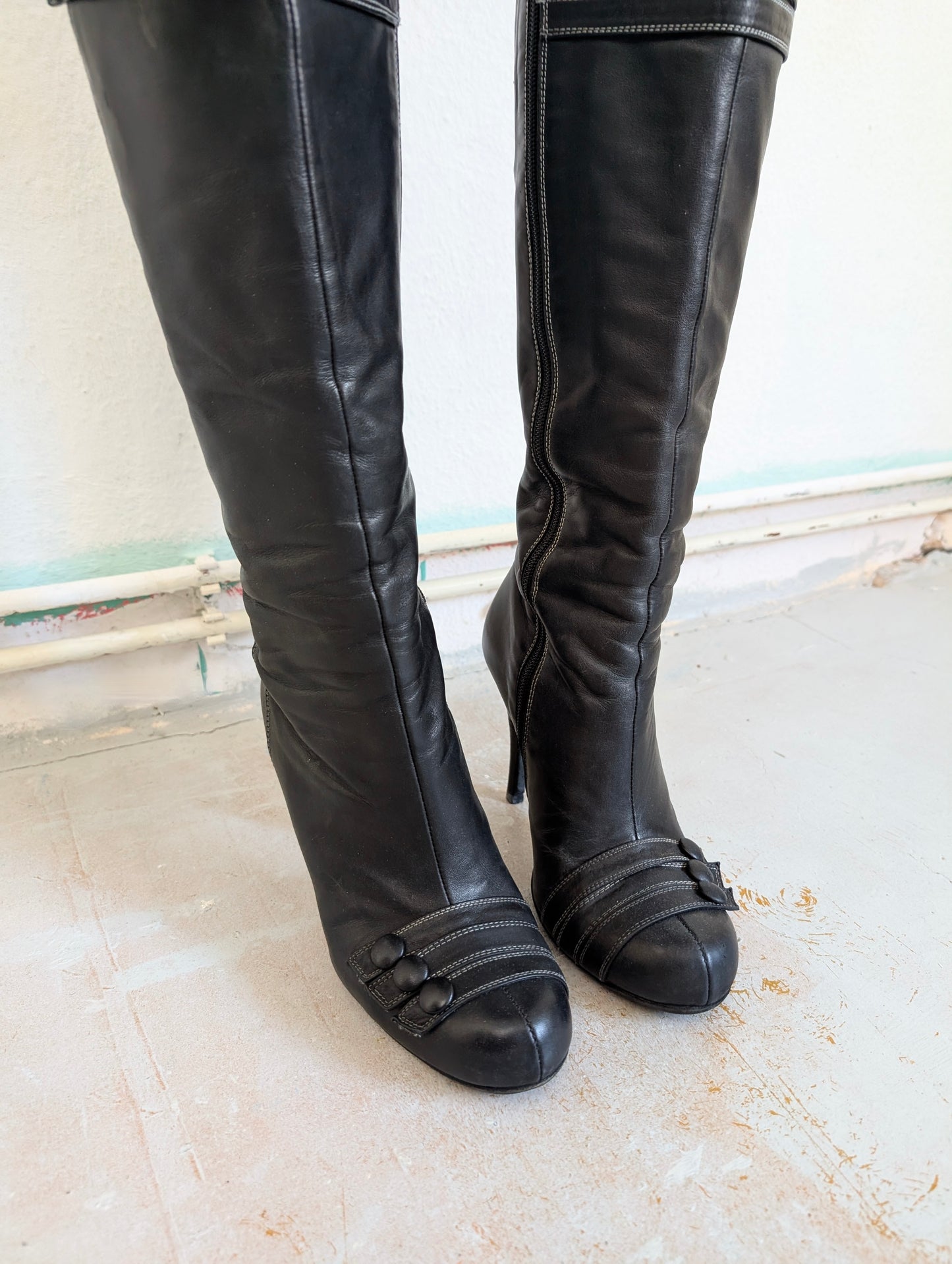 Miss Sixty Leather Boots