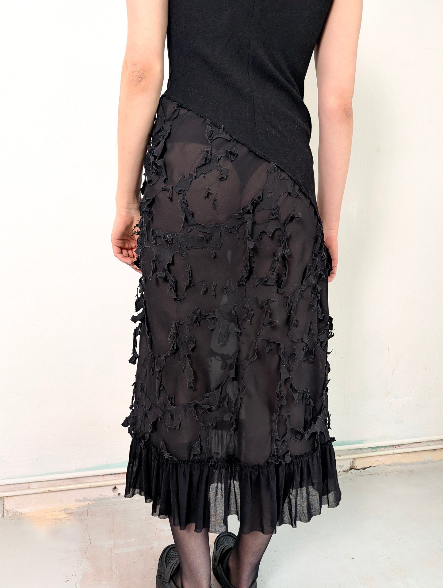 Distressed Camisole Dress