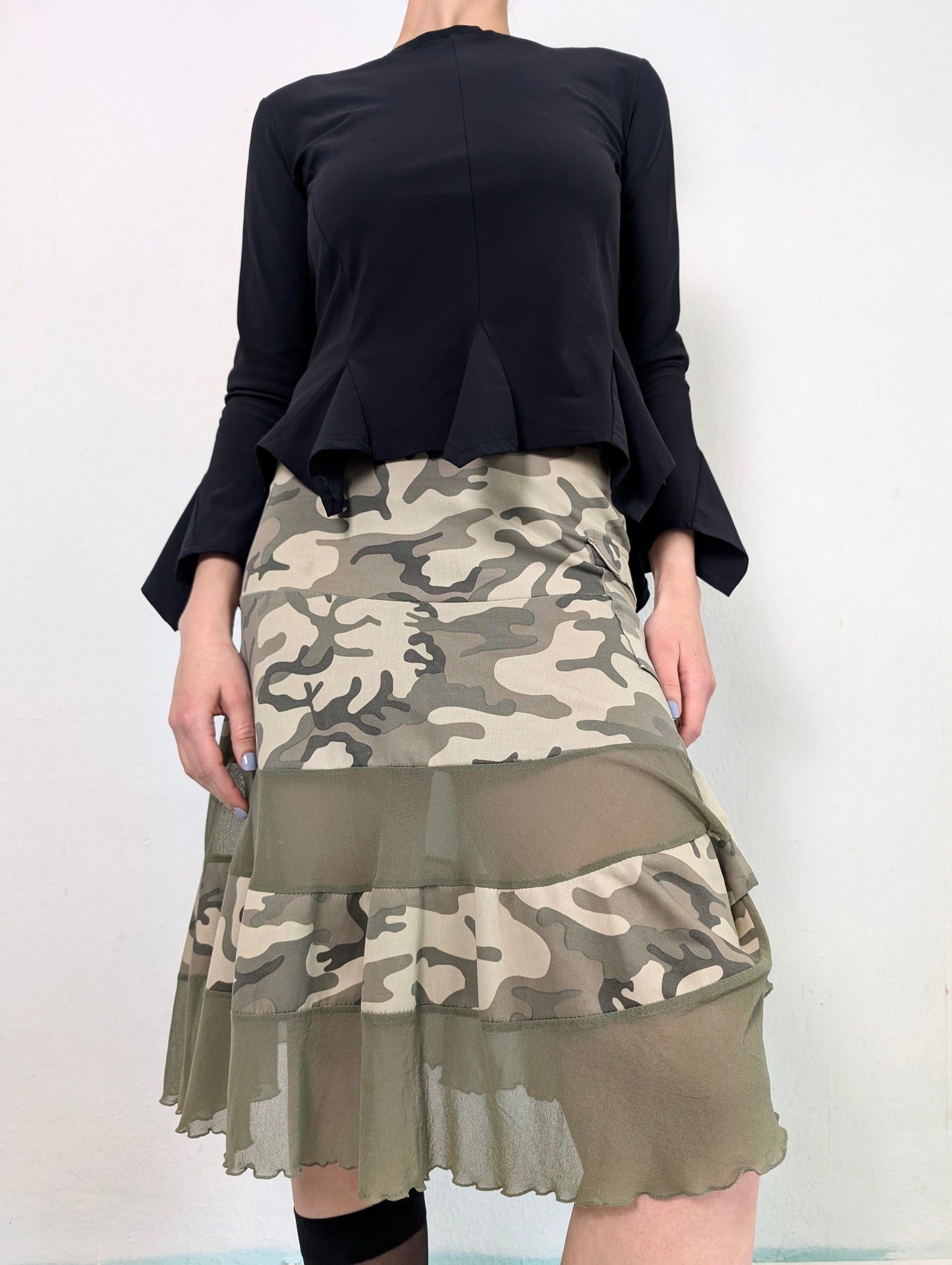Vintage Camo Skirt