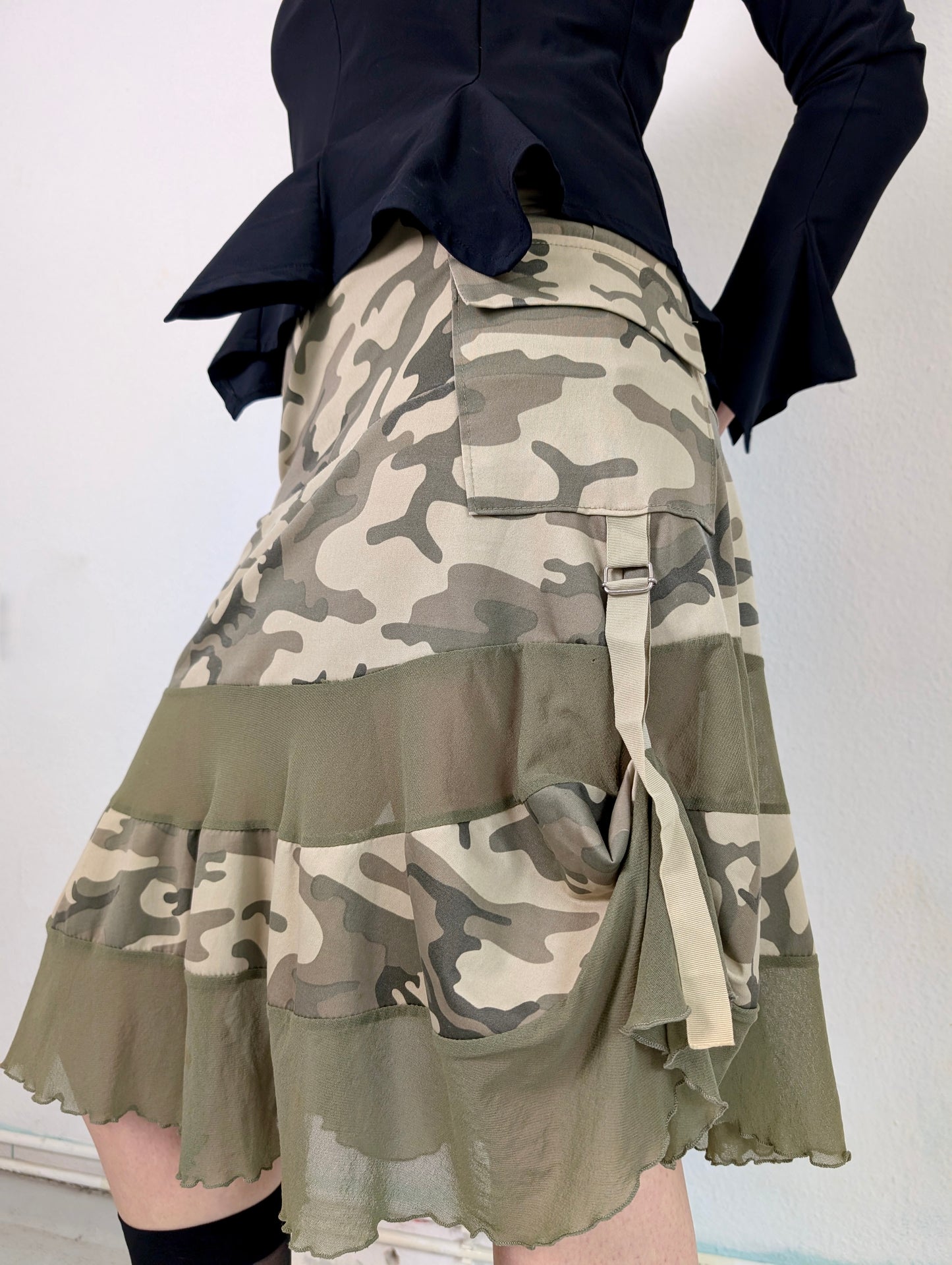 Vintage Camo Skirt