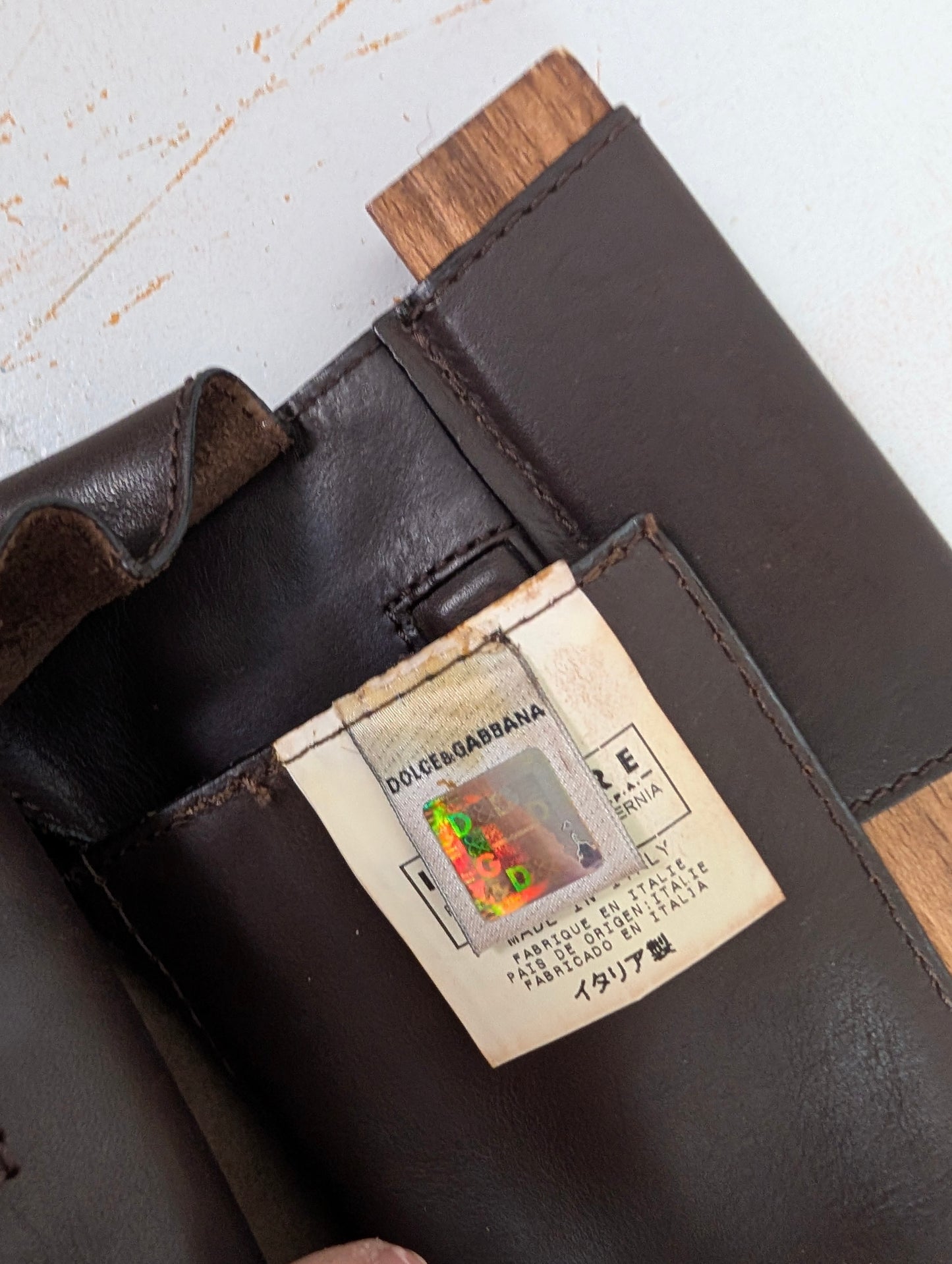 Dolce & Gabbana Wood Handle Bag