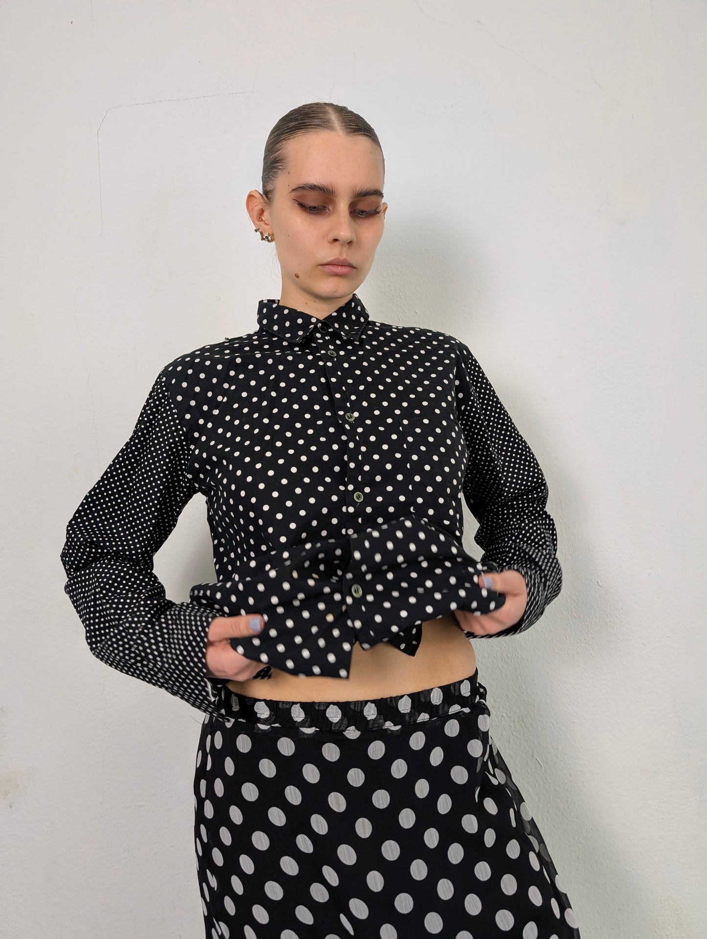 COMME des GARÇONS Polka Dot Blouse