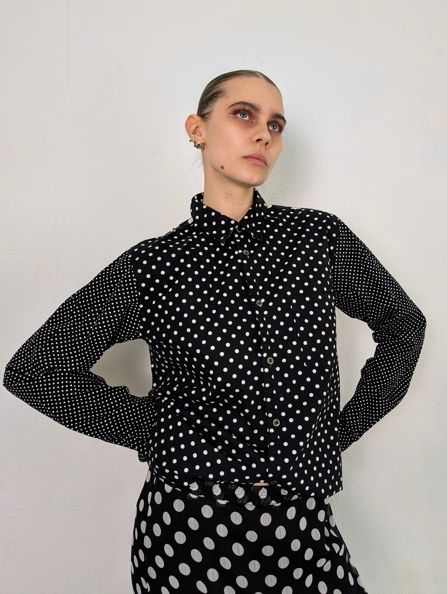 COMME des GARÇONS Polka Dot Blouse