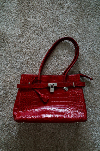 CROCODILE FIRKIN BAG