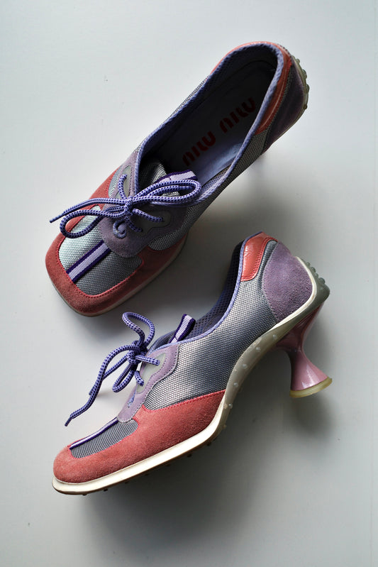 MIU MIU F/W1999 BUBBLE SNEAKER HEELS