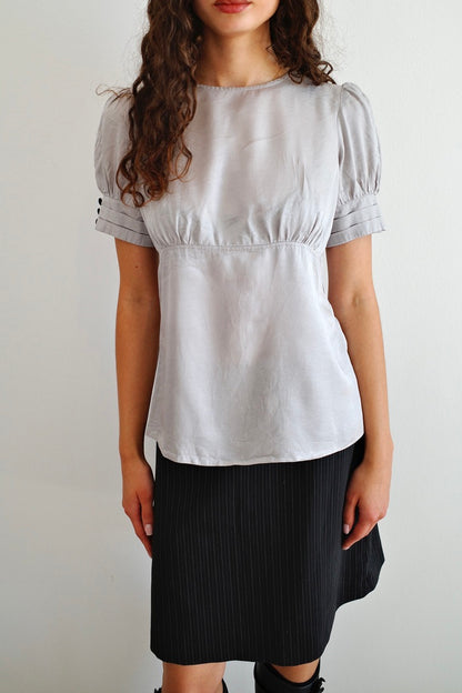 DELICATE PUFF SLEEVE BLOUSE