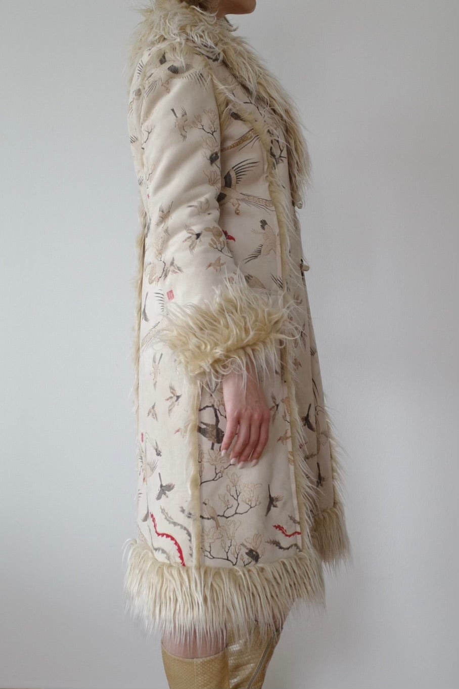 ROBERTO CAVALLI 2005 SHEARLING COAT