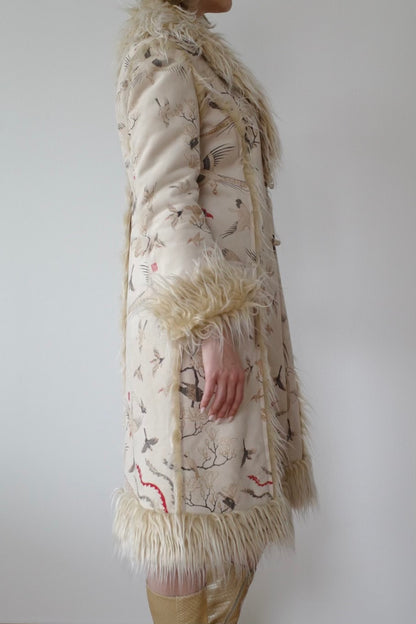 ROBERTO CAVALLI 2005 SHEARLING COAT