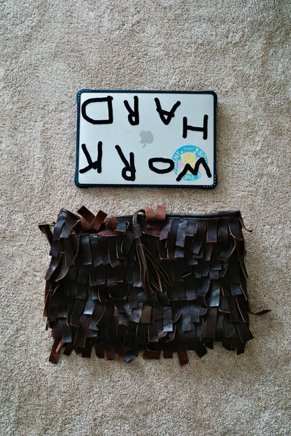 Vintage Fringe Bag