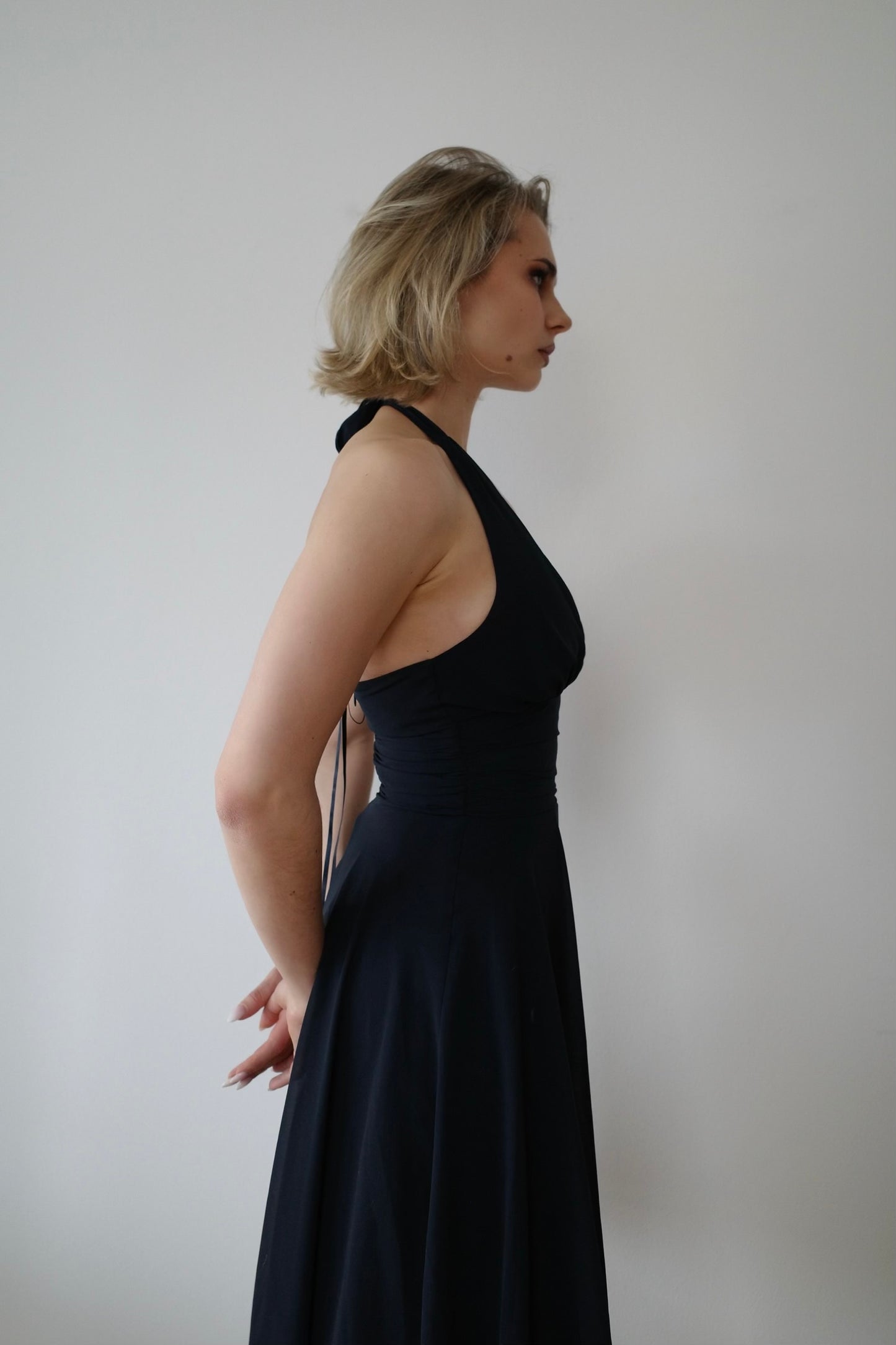 VINTAGE HALTERNECK DRESS