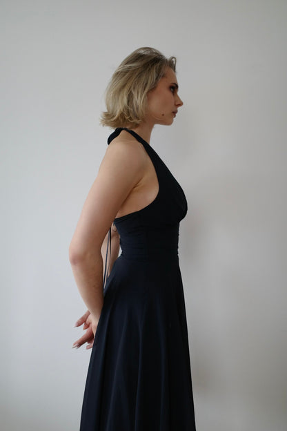 VINTAGE HALTERNECK DRESS