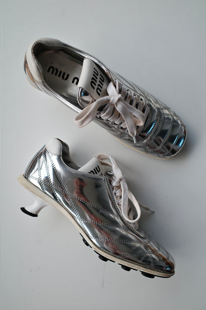 MIU MIU S/S 2021 SNEAKER HEELS