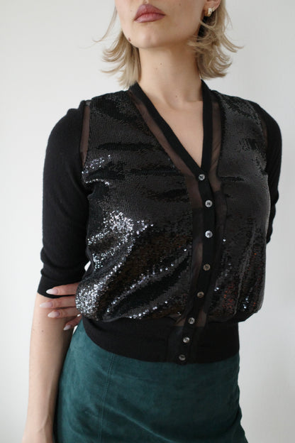 DOLCE & GABBANA CASHMERE CARDIGAN