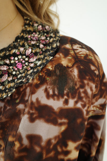 PRADA F/W 2004 SILK BLAZER COAT