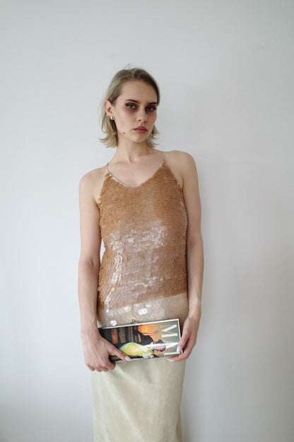 SEQUIN PARTY TANKTOP