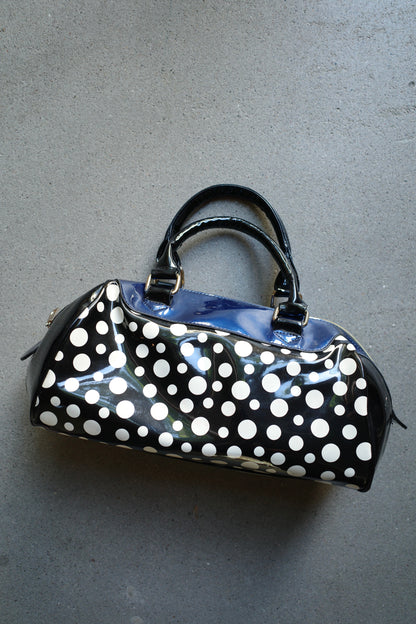 POLKA DOT BARREL BAG (YAYOI KUSAMA STYLE)